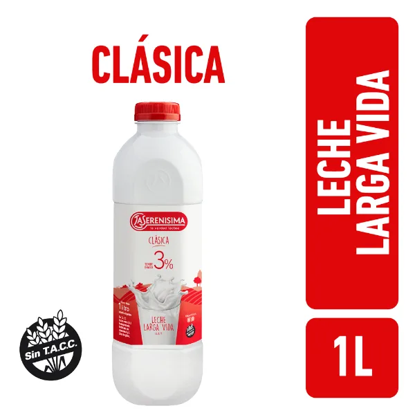 Leche entera La Serenisima 1 l