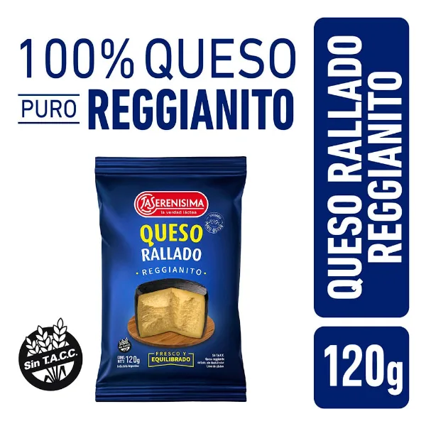 Queso rallado La Serenisima 120 g