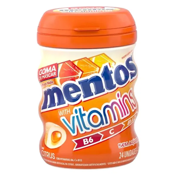 Chicles Mentos sin Azúcar Vitamins 48 g