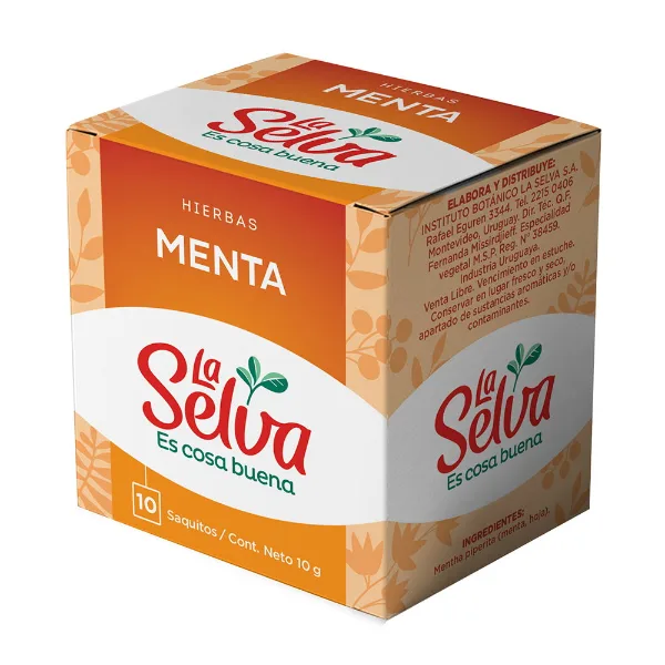 Té La Selva menta 10 un.