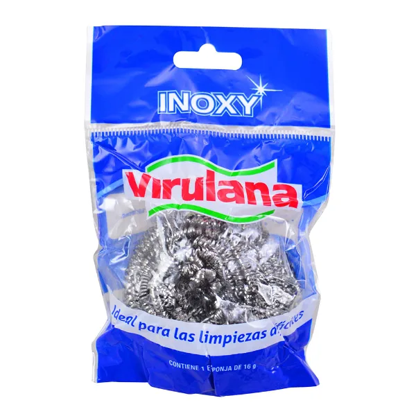 Esponja inoxy Virulana