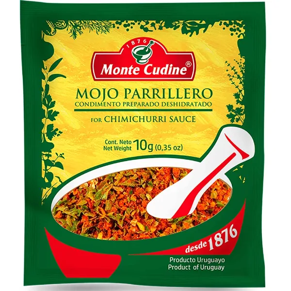 Mojo parrillero Monte Cudine