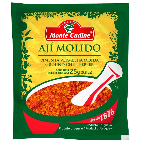 Ají molido Monte Cudine sobre 25 g