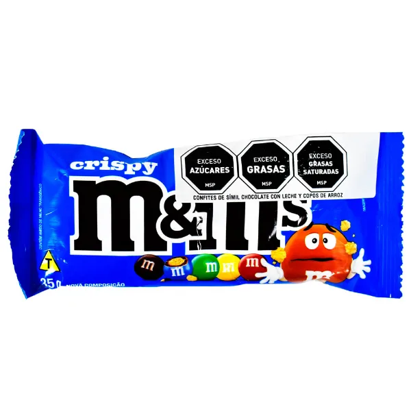 Confites Chocolate M&m Crispy 35 g