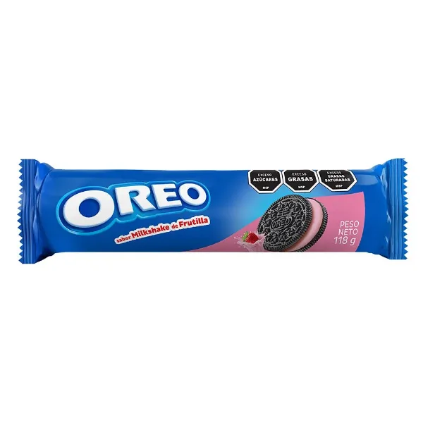 Galleta Oreo Milshake Frutilla 118 g