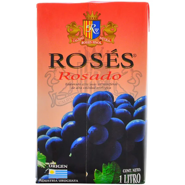 Vino Rosado de mesa Roses 1 l