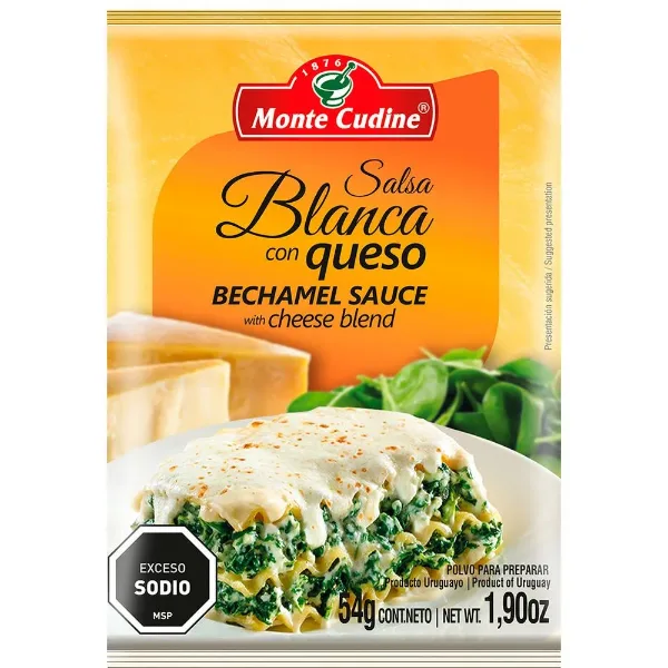 Salsa Blanca Monte Cudine con Queso