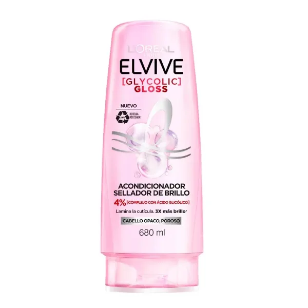 Acondicionador Elvive Glycolic Gloss 200 ml