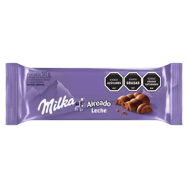 Chocolate Milka Leger Leche 50 g