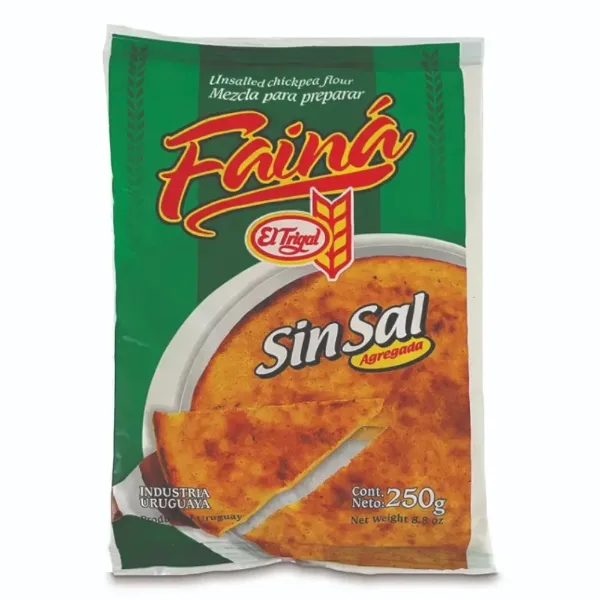 Harina fainá El Trigal sin sal 250 g