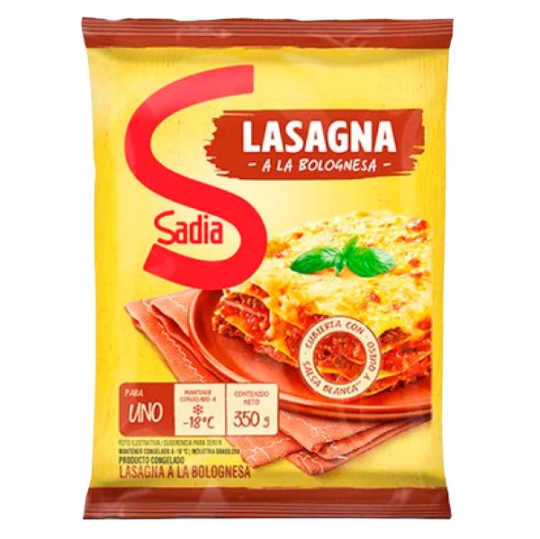 Lasagna Sadia bolognesa 600 g