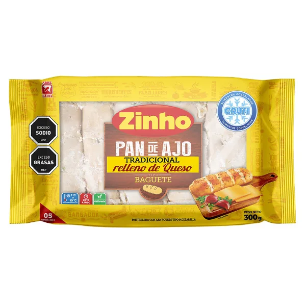 Pan de ajo Zinho tradicional 300 g
