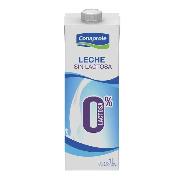 Leche Deslactosada Conaprole Ultrapasteurizada Descremada 1 l