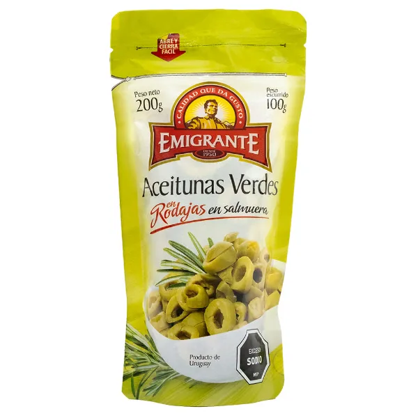 Aceitunas en rodajas Emigrante 100 g