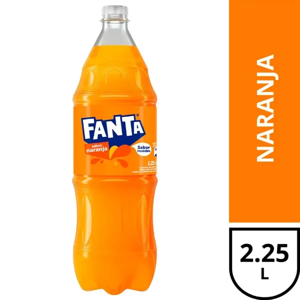 Refresco Fanta Naranja Descartable 2,25 l