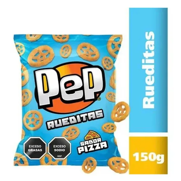 Snack Pep Rueditas Pizza 150 g