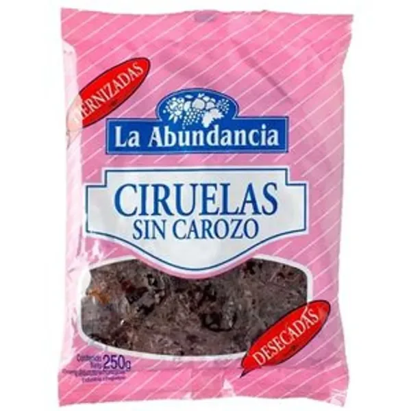 Ciruelas La Abundancia sin Carozo 250 g
