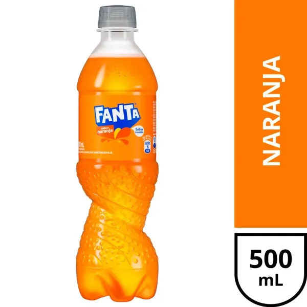 Refresco Fanta Naranja Frontera 500 cc