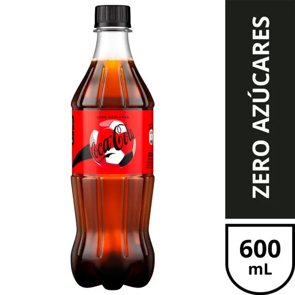 Refresco Coca Cola Zero 600 cc