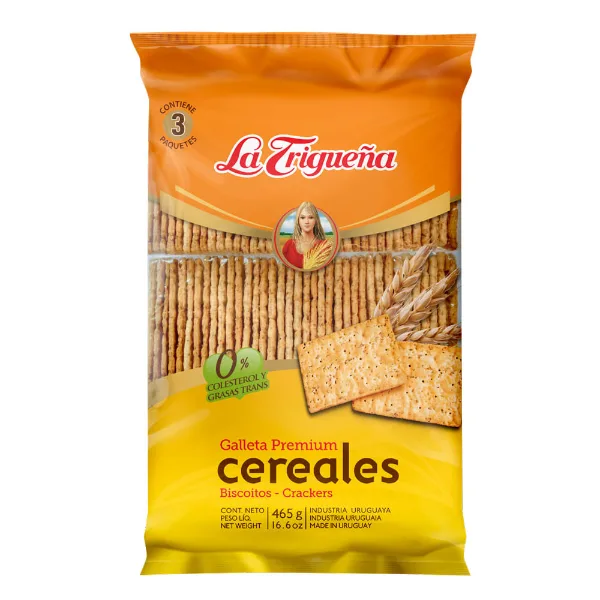 Galletas La Trigueña premium cereales 420 g