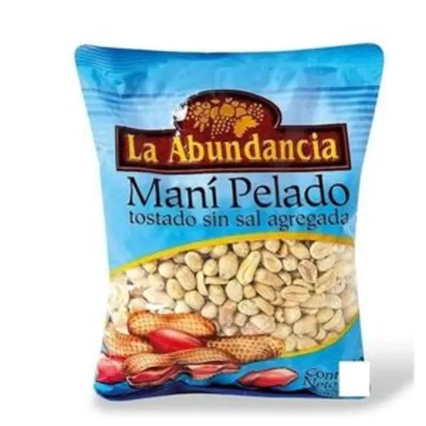 Mani La Abundancia Pelado Tostado sin Sal 150 g