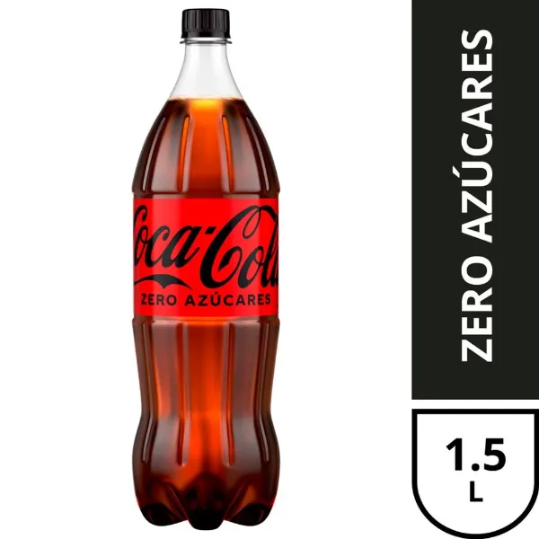 Refresco Coca Cola Zero Descartable 1,5 l
