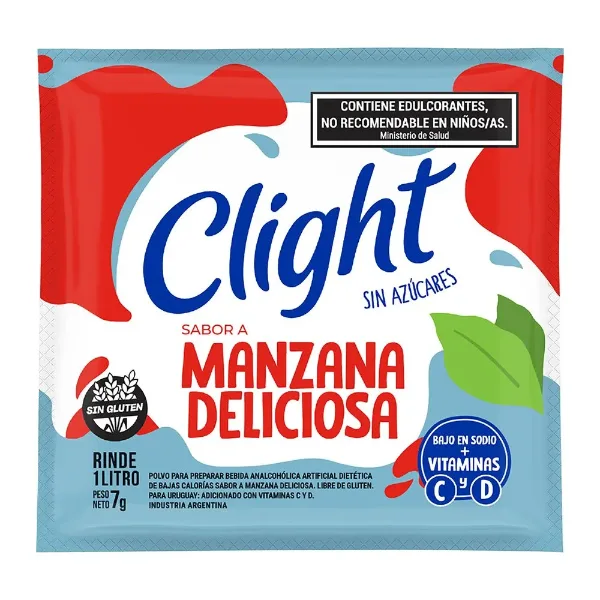 Jugo Clight en Polvo Manzana Deliciosa 8 g