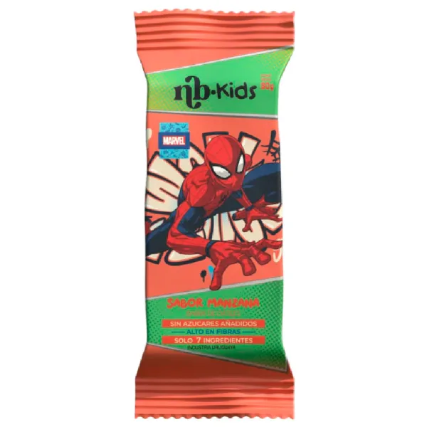 Barrita de Dátiles Natural Bars Kids Spiderman