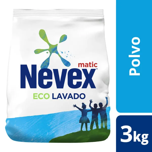 Detergente polvo Nevex Matic 3 kg