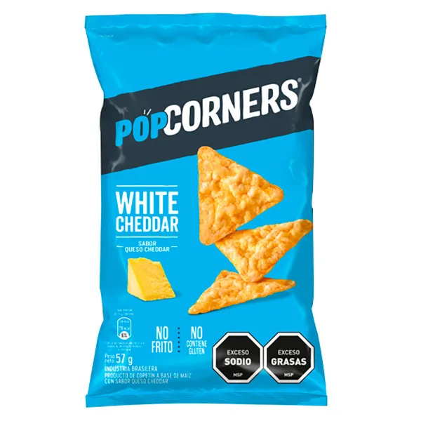 Snack Popcorners White Cheddar 57 g