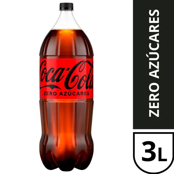 Refresco Coca Cola sin Azucar 3 l