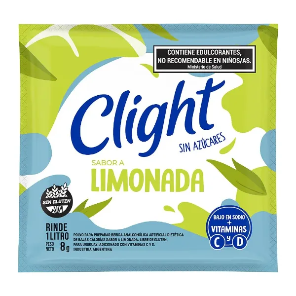 Jugo Clight en Polvo Limonada 8 g