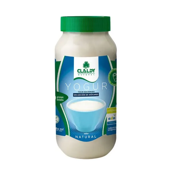 Yogur Claldy Natural 780 ml