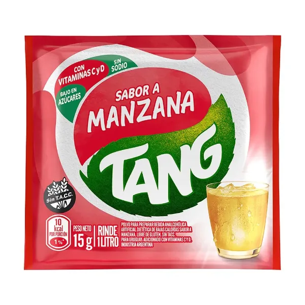 Jugo Tang en Polvo Manzana 18 g