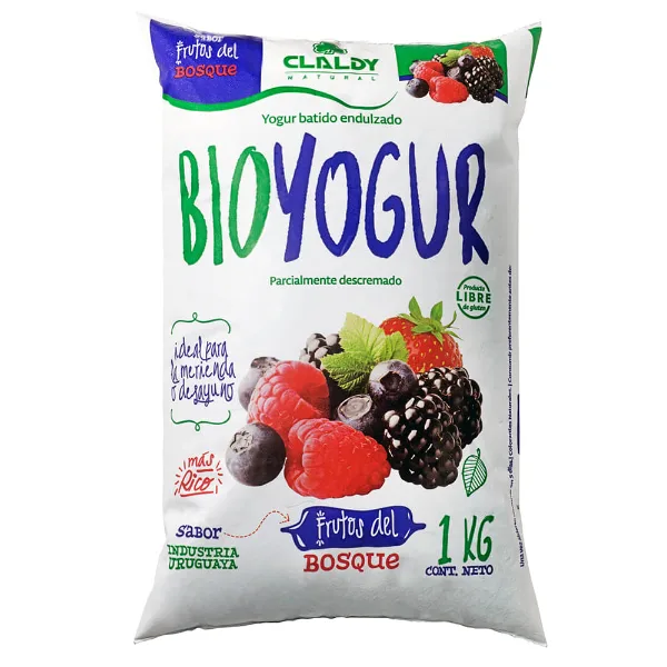 Yogur Bebible Claldy Frutos del Bosque 1 l
