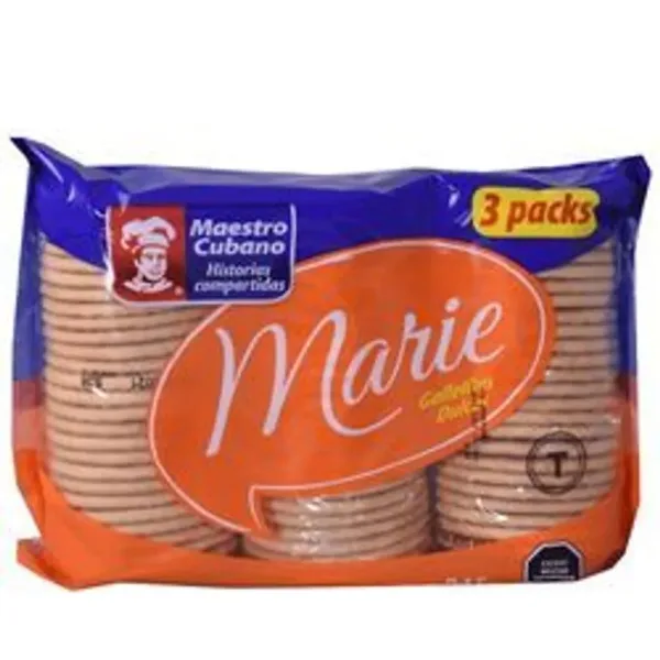Galleta Maestro Cubano Marie 345 g