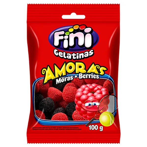 Caramelos de gelatina Fini moras 100 g