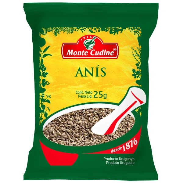 Anís en grano Monte Cudine sobre 25 g