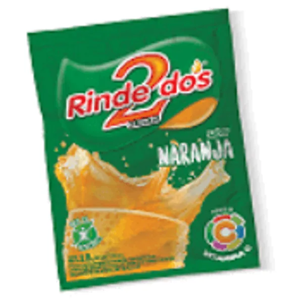 Jugo Rinde 2 en Polvo Naranja