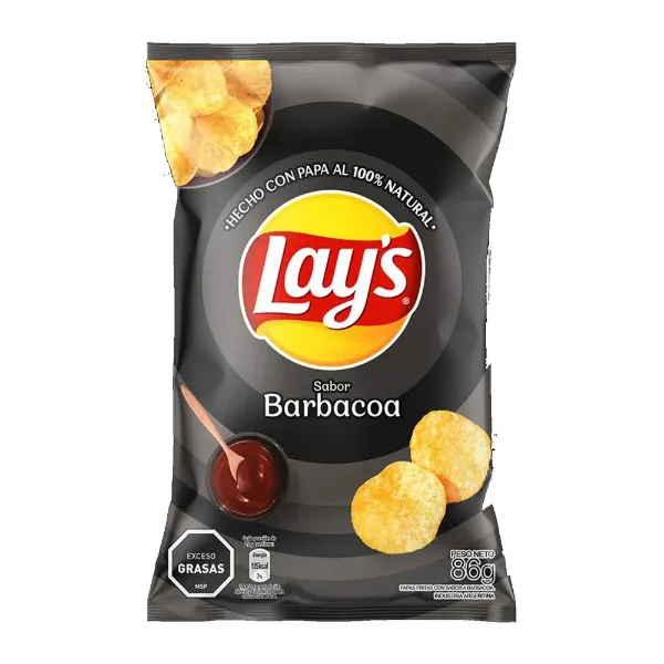 Papas Lays Barbacoa 86 g