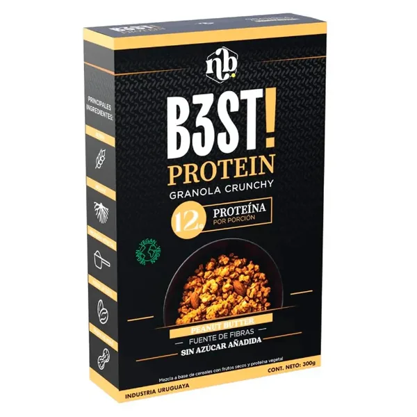 Granola Natural Bars Best Peanut Butter 300 g