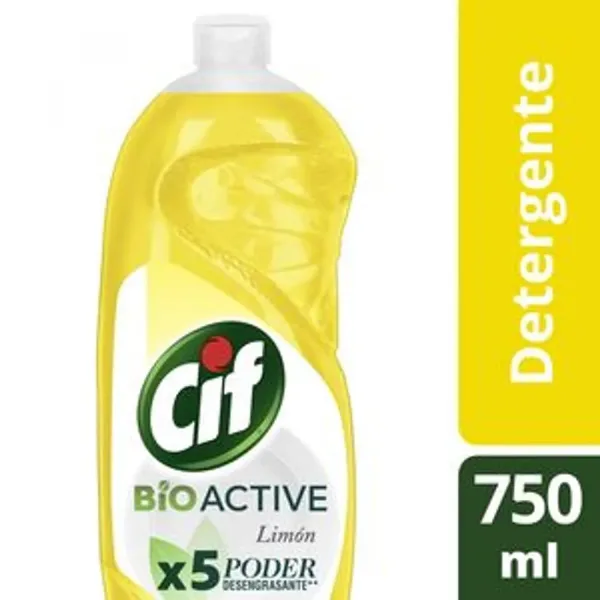 Detergente Cif Bioactive Limon 750 ml