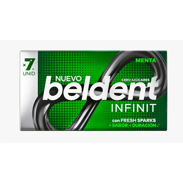 Chicle Beldent Infinit Menta 13,3 g