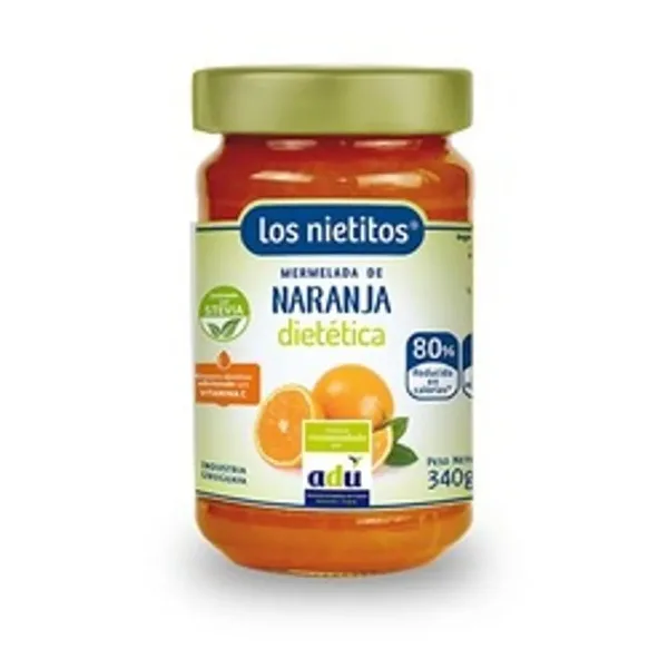 Mermelada Los Nietitos 0% Azucar Naranja 340 g