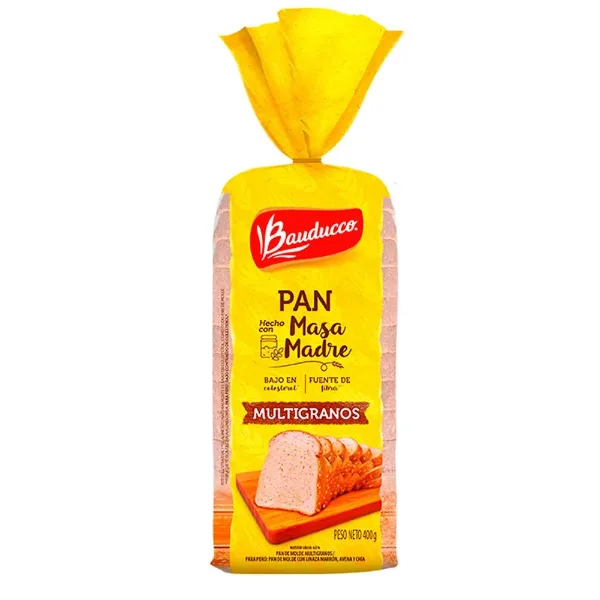 Pan Bauducco de Molde Multigrano 400 g