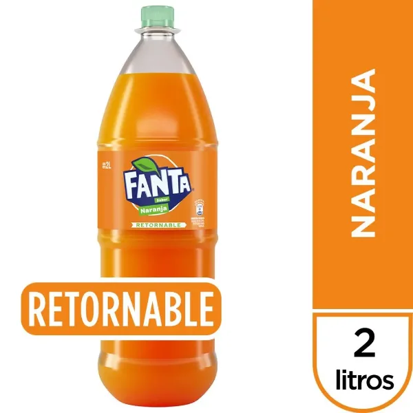 Refresco Fanta Naranja Retornable 2 l