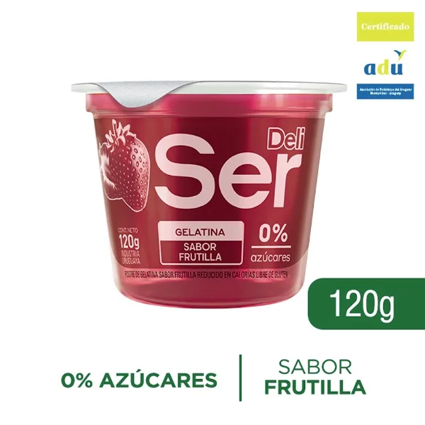 Gelatina Ser frutilla 120 g