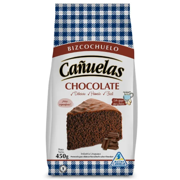 Premezcla bizcochuelo chocolate Cañuelas 450 g