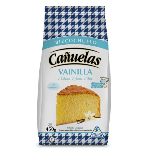 Premezcla bizcochuelo vainilla Cañuelas 450 g