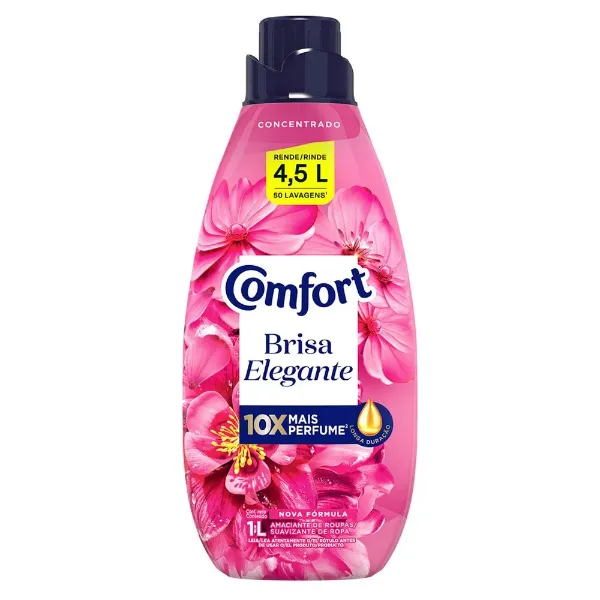 Suavizante Comfort Int Fiber Protect Botella 1 l